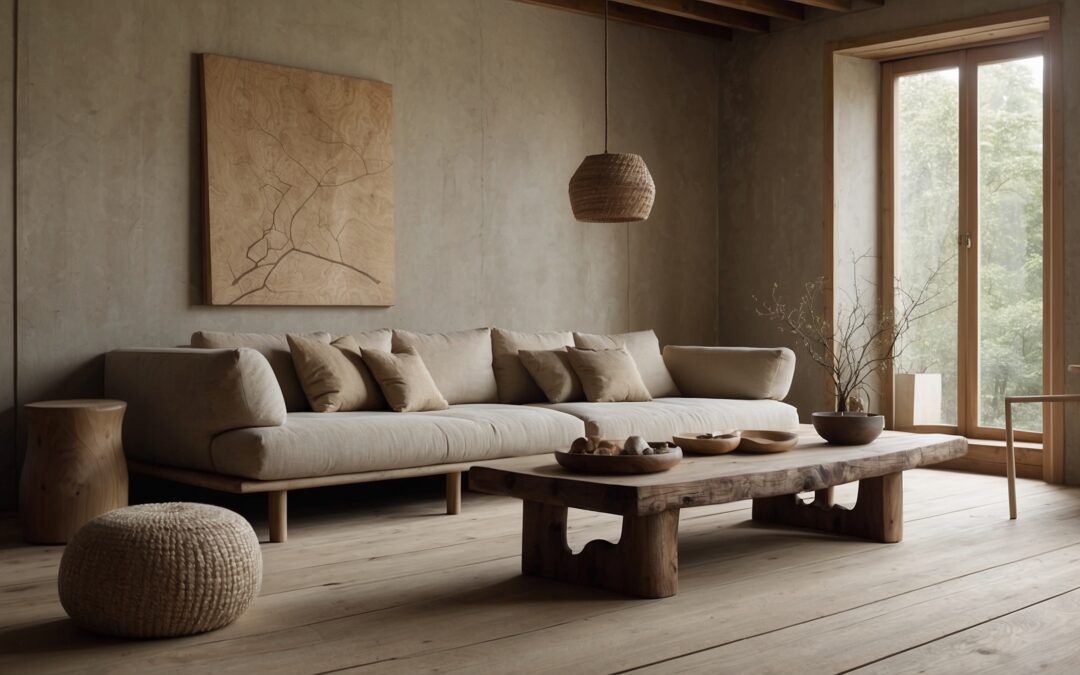 El estilo wabi-sabi en tus muebles: La belleza de la imperfección en el diseño de interiores