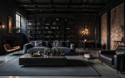 Decoración oscura: 10 ideas de muebles para un hogar sofisticado