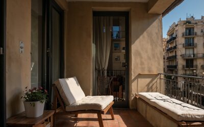 Decorar balcones pequeños: 10 ideas de muebles y complementos mejorar tu espacio