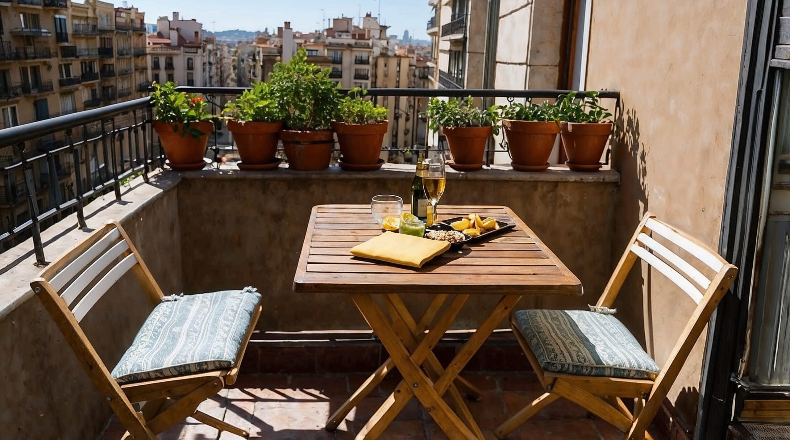 decorar balcones pequeños