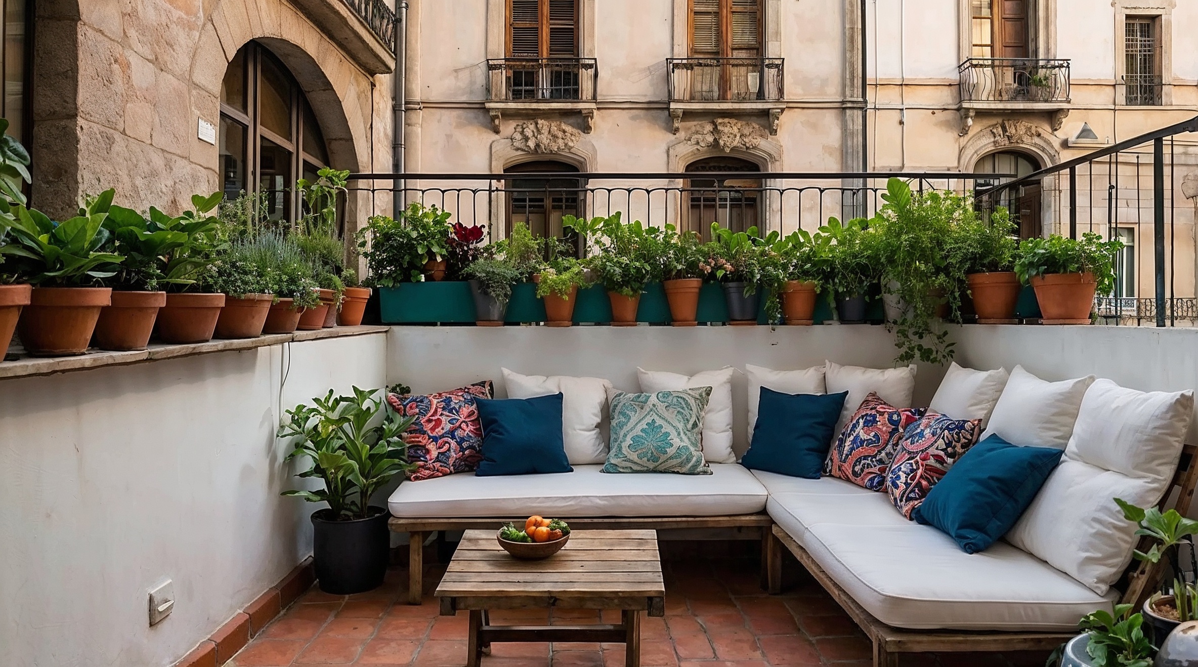 decorar balcones pequeños