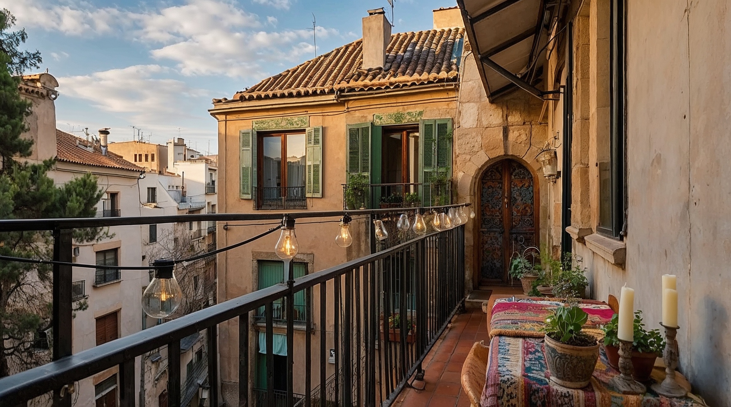 decorar balcones pequeños