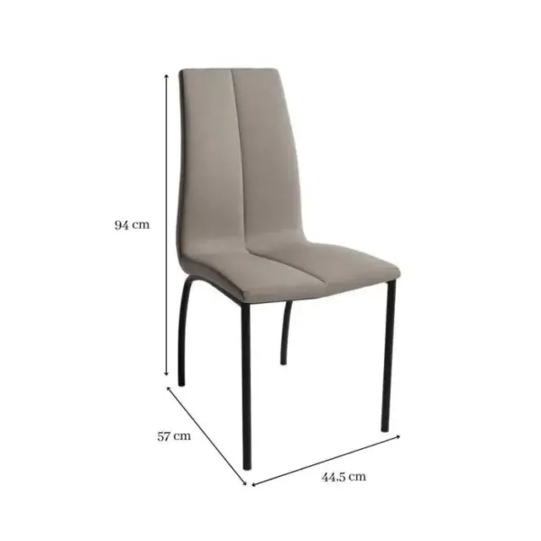 SILLA COMEDOR MODELO NIZA - Imagen 2