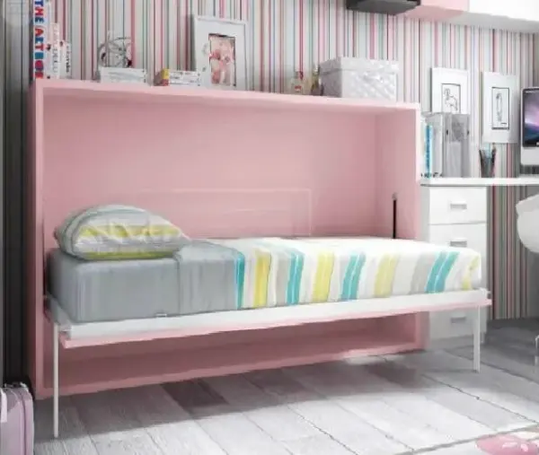 CAMA  ABATIBLE  HORIZONTAL 135 x190 FRM - Imagen 2