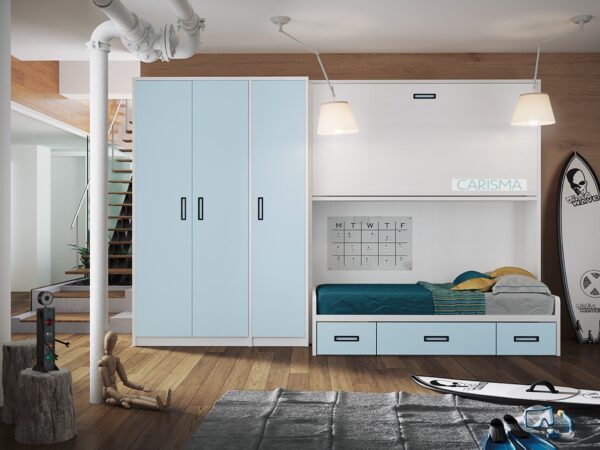 CAMA MOTORIZADA ABATIBLE ALTA HORIZONTAL ONI50