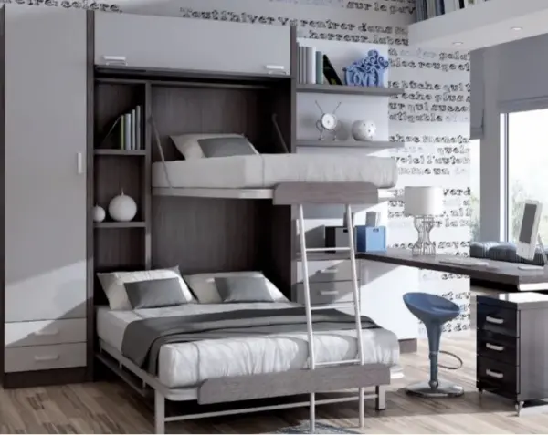 LITERA ABATIBLE MIXTA VERTICAL 135-90x190