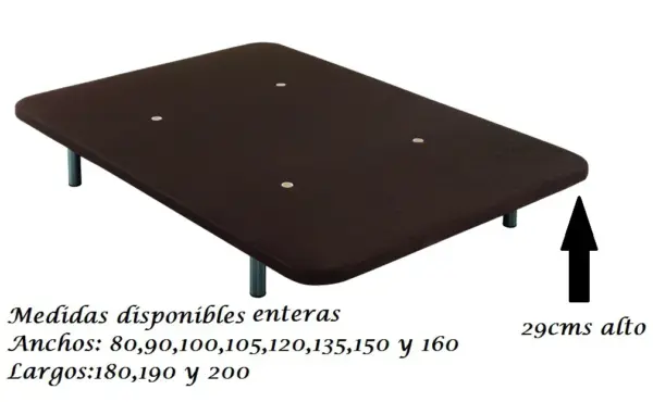 SOMIERES TAPIZADOS SLN