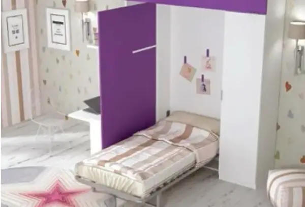 COMPOSICIÓN CON CAMA ABATIBLE LIVEMAR - Imagen 2