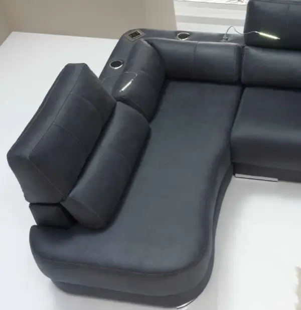 SOFÁ CHAISE LONGUE CON RINCONERA - Imagen 4