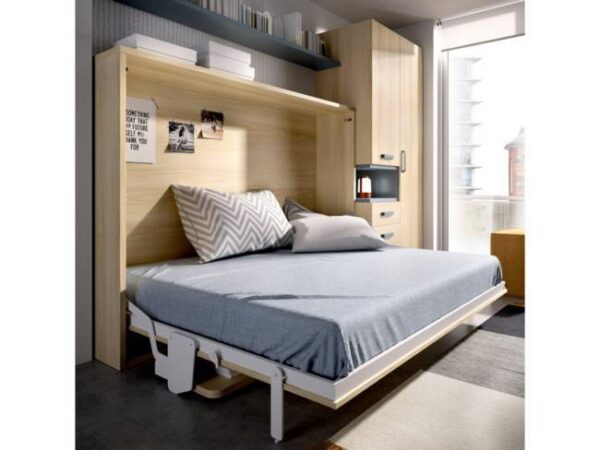 COMPOSICIÓN CAMA ABATIBLE MATRIMONIO C410 - Imagen 2