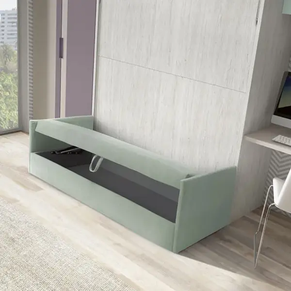 CAMA ABATIBLE CON SOFÁ 150 GC - Imagen 4