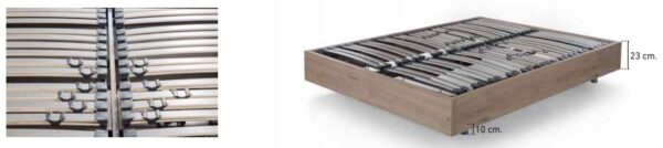 CAMA DE MADERA VULCANO - Imagen 2
