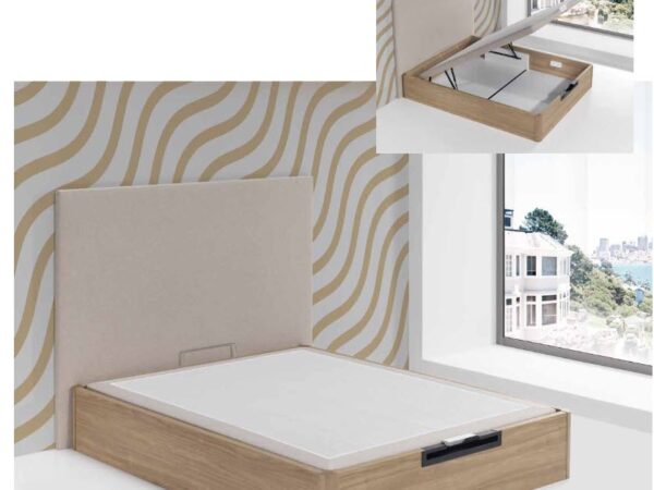 CANAPÉ DE MADERA HERMES
