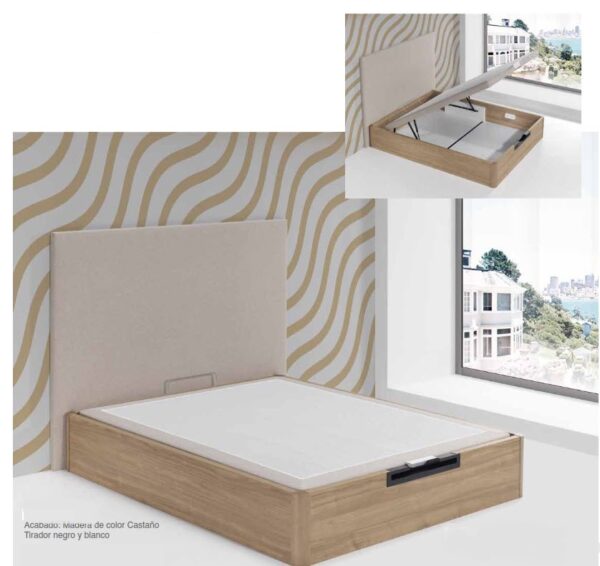 CANAPÉ DE MADERA HERMES