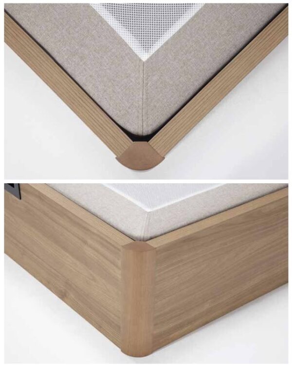 CANAPÉ DE MADERA HERMES - Imagen 3