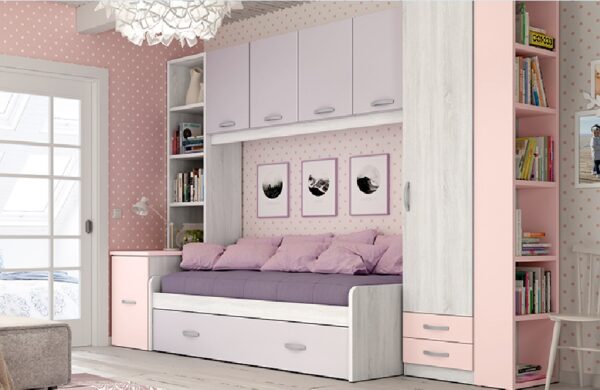 HABITACIÓN CON PUENTE JUVENIL LÍDER 120