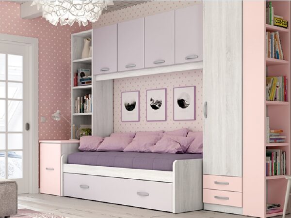 HABITACIÓN CON PUENTE JUVENIL LÍDER 120