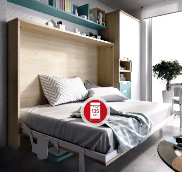 COMPOSICIÓN COMEDOR CON CAMA MATRIMONIO - Imagen 2