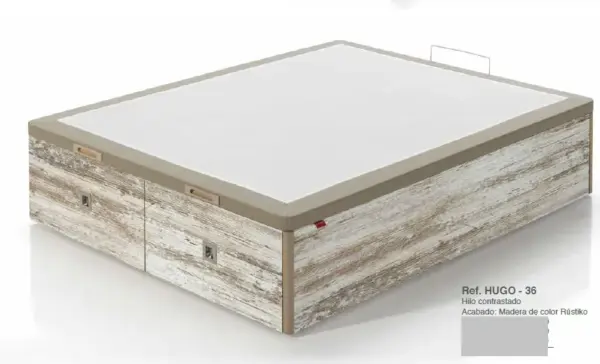CANAPÉ ZAPATERO DE MADERA MOD. 06 - Imagen 2
