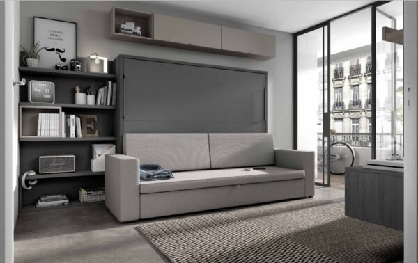 CAMA ABATIBLE MATRIMONIO CON SOFÁ MOOD COLOR 59