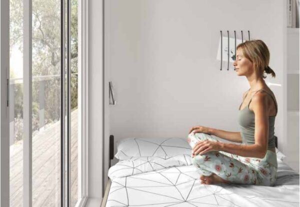 CAMA ABATIBLE VERTICAL MATRIMONIO MOOD COLOR 63 - Imagen 3