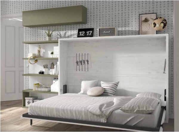 CAMA ABATIBLE HORIZONTAL MATRIMONIO MOOD COLOR 64 - Imagen 2