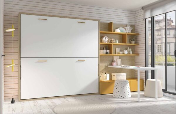 CAMA DOBLE ABATIBLE HORIZONTAL MOOD COLOR 70