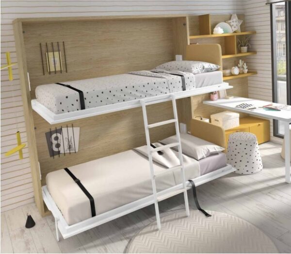 CAMA DOBLE ABATIBLE HORIZONTAL MOOD COLOR 70 - Imagen 4