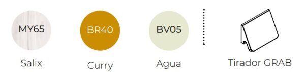 CAMA ABATIBLE HORIZONTAL SIMPLE MOOD COLOR 72 - Imagen 3