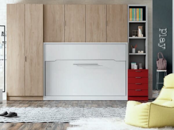 LITERA ABATIBLE HORIZONTAL 105/90 CON ARMARIOS LVMR PLUS 11