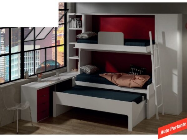 COMPACTO LITERA ‘LEMA’ 3 CAMAS LVMR 36
