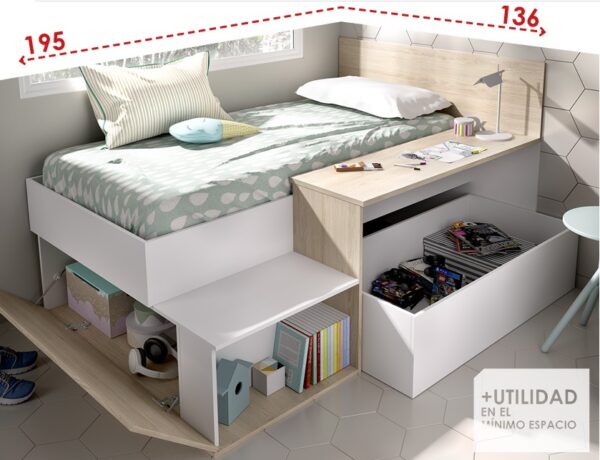 CAMA COMPACTA MAK RMB - Imagen 2