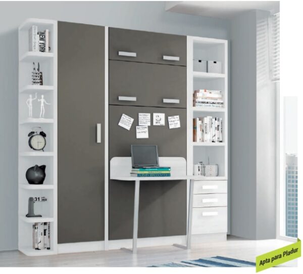 CAMA  ABATIBLE VERTICAL ‘LIMITED’ CON MESA ABATIBLE LVMR 26