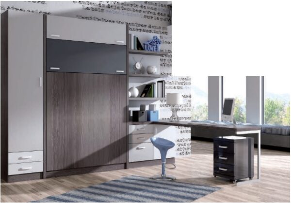 LITERA ABATIBLE VERTICAL 2+1 ‘LIMITED’ LVMR 31 - Imagen 3