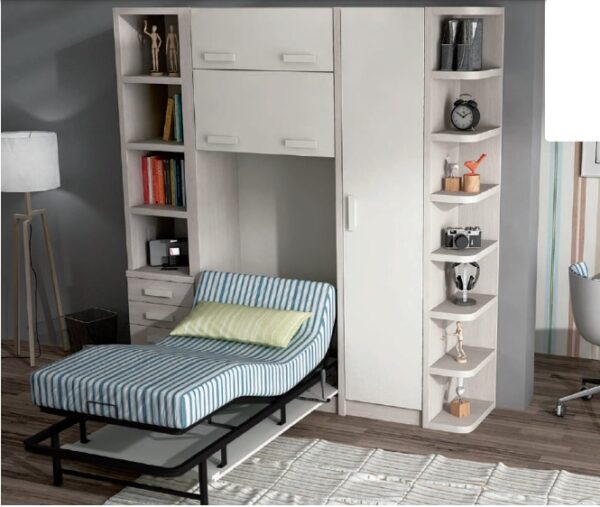 CAMA ABATIBLE VERTICAL SOMIER ELÉCTRICO ‘LIMITED’ LVMR 32