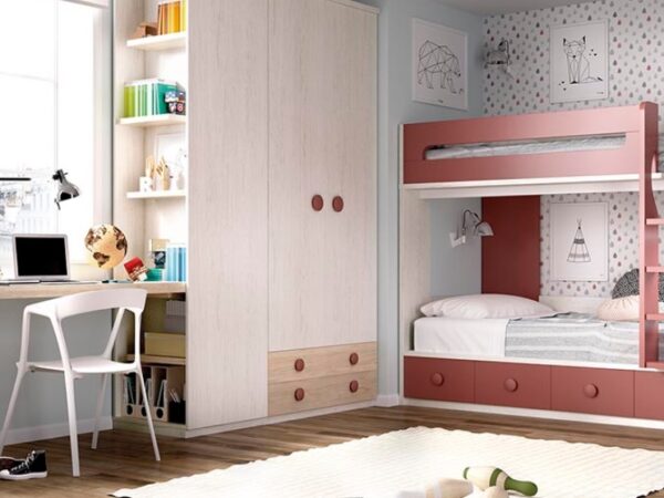 HABITACIÓN CON LITERA BICOLOR RMB H301
