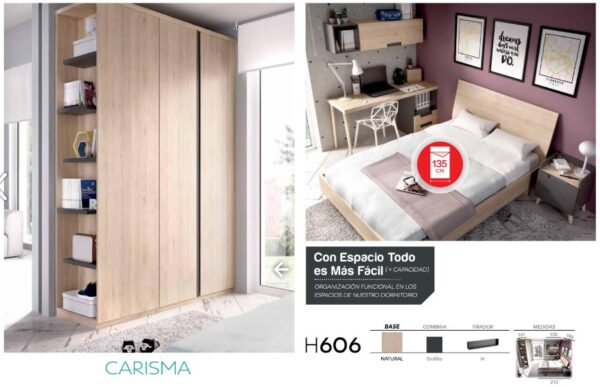 HABITACIÓN JUVENIL RMB606 - Imagen 2