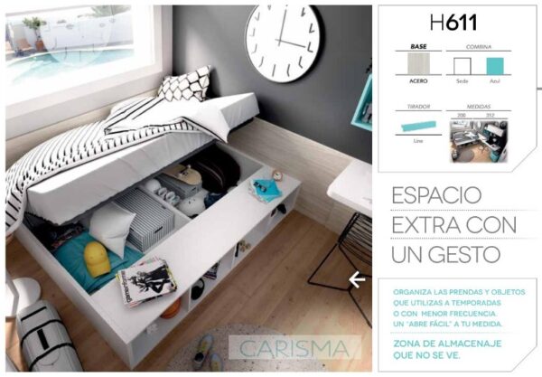HABITACIÓN JUVENIL RMB611 - Imagen 2