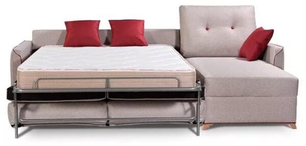 SOFÁ CAMA CHAISE LONGUE SYLVIA IBC - Imagen 4