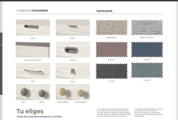 COMPOSICIÓN DE CAMA ABATIBLE CON SOFÁ FRM F603 - Imagen 4