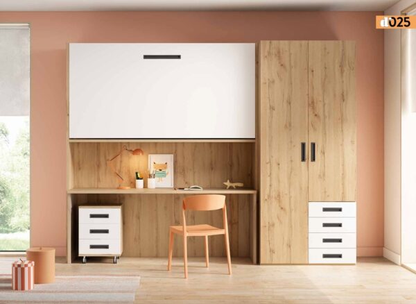 CAMA ALTA ABATIBLE 80X180 Y-25