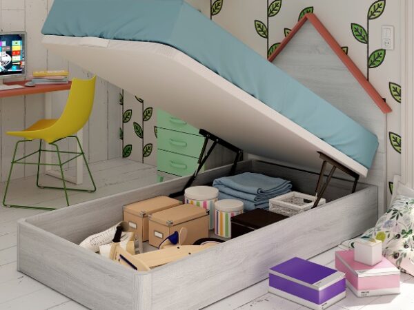 CANAPÉ JUVENIL CON CABEZAL CASITA LÍDER
