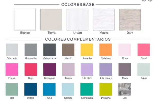 LITERA EN L ROS CON CAMA ABATIBLE - Imagen 3