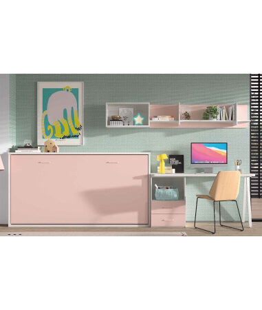 COMPOSICION JUVENIL  CAMA ABATIBLE WIN 23