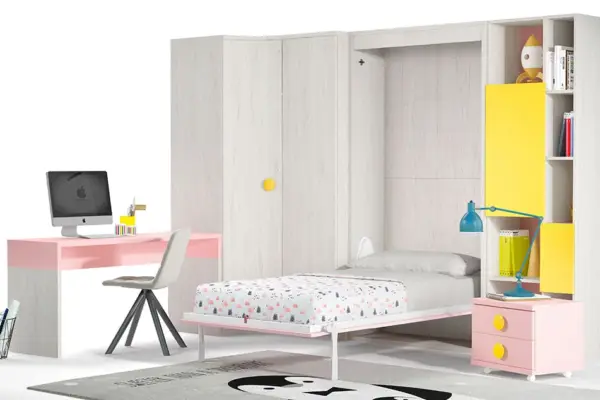 CAMA ABATIBLE MATRIMONIO 135x190 FRM - Imagen 2