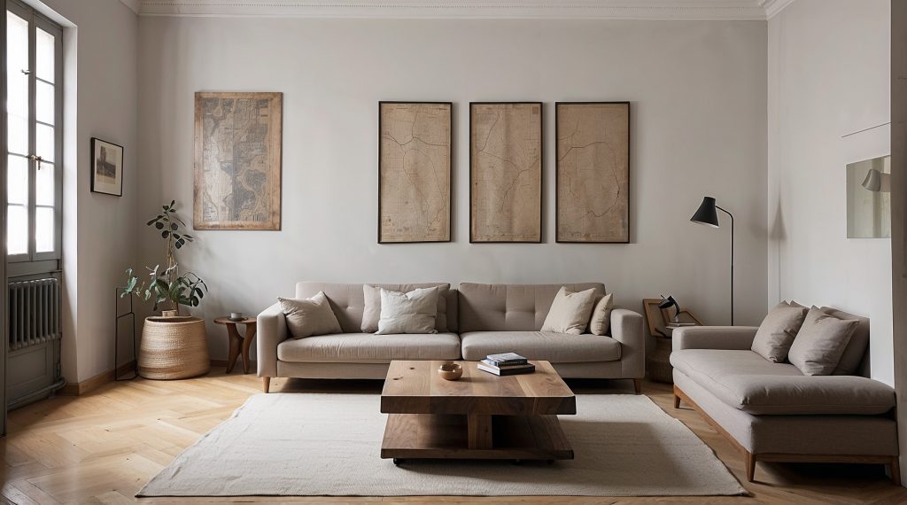 decoración clásica, comedor moderno