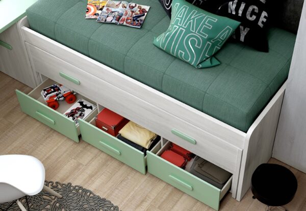 DOBLE CAMA CON CAJONES LÍDER