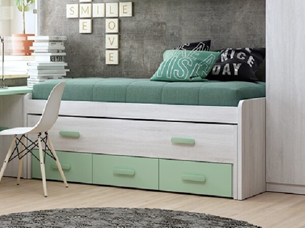 DOBLE CAMA CON CAJONES LÍDER - Imagen 3