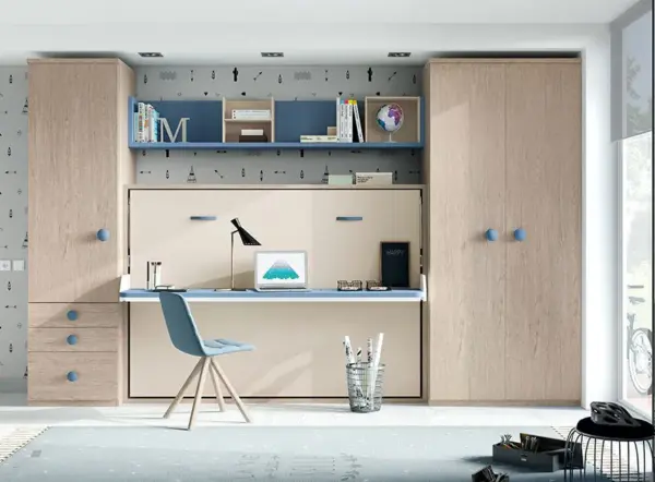 CAMA ABATIBLE DE MATRIMONIO F416
