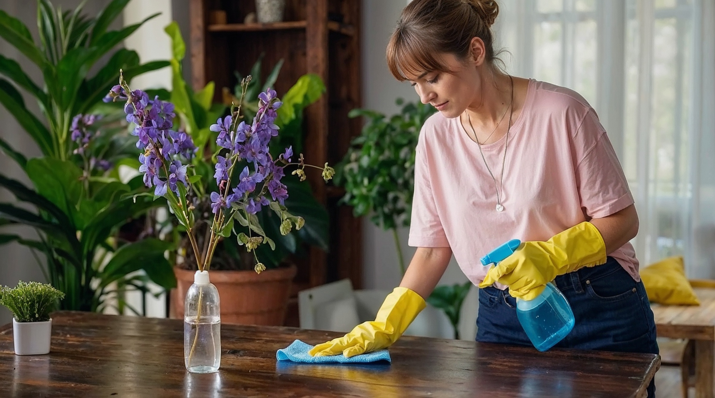 limpiar muebles, productos naturales